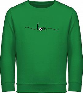 Джемпер Shirtracer Детский для мальчиков и девочек Love Football Love Football Love Football Romance Love for Football - Фото 1