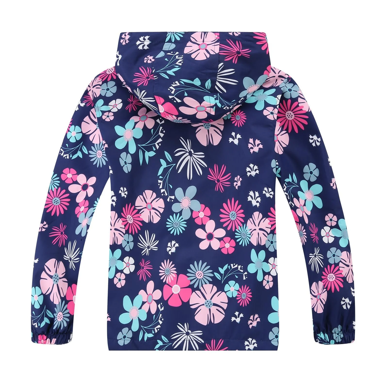 Софтшелл куртка Hovkib для девочек, легкая водонепроницаемая куртка от дождя, ветрозащитная водонепроницаемая куртка с капюшоном для походов, возраст 3-12, фото №2