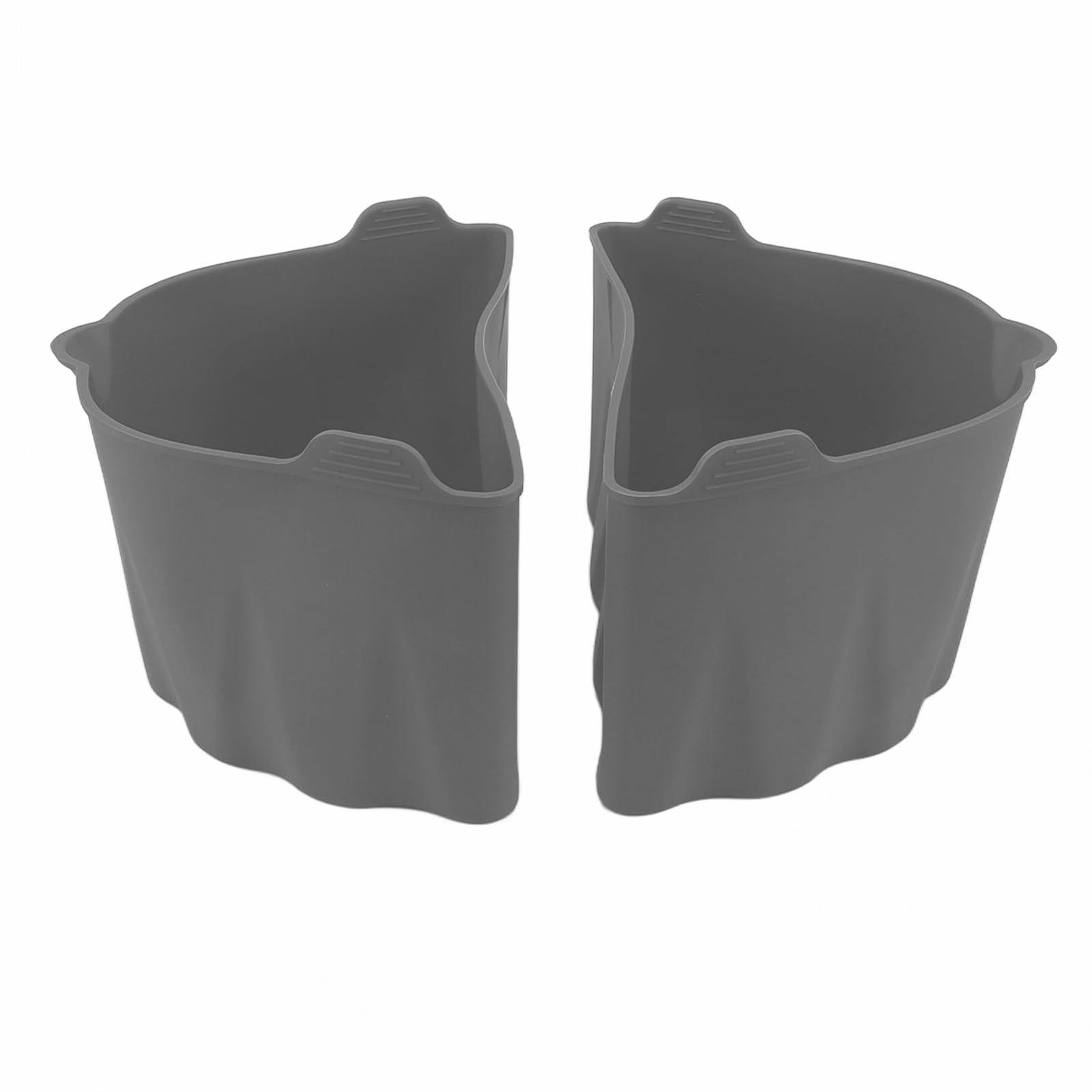 Силиконовая вставка Syrisora 2 штуки для мультиварки 6-7 QT серая, фото №5