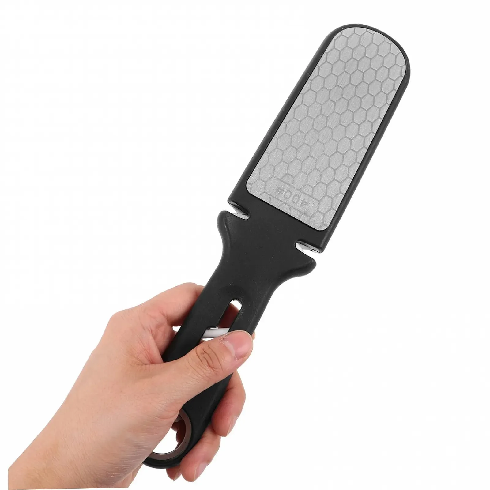 Мусат для ножей портативный из нержавеющей стали универсальный, фото №4