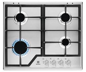 Купить Electrolux Варильна поверхня газова 60см чавун нерж - Фото 1 Electrolux Варильна поверхня газова 60см чавун нерж - Фото 1