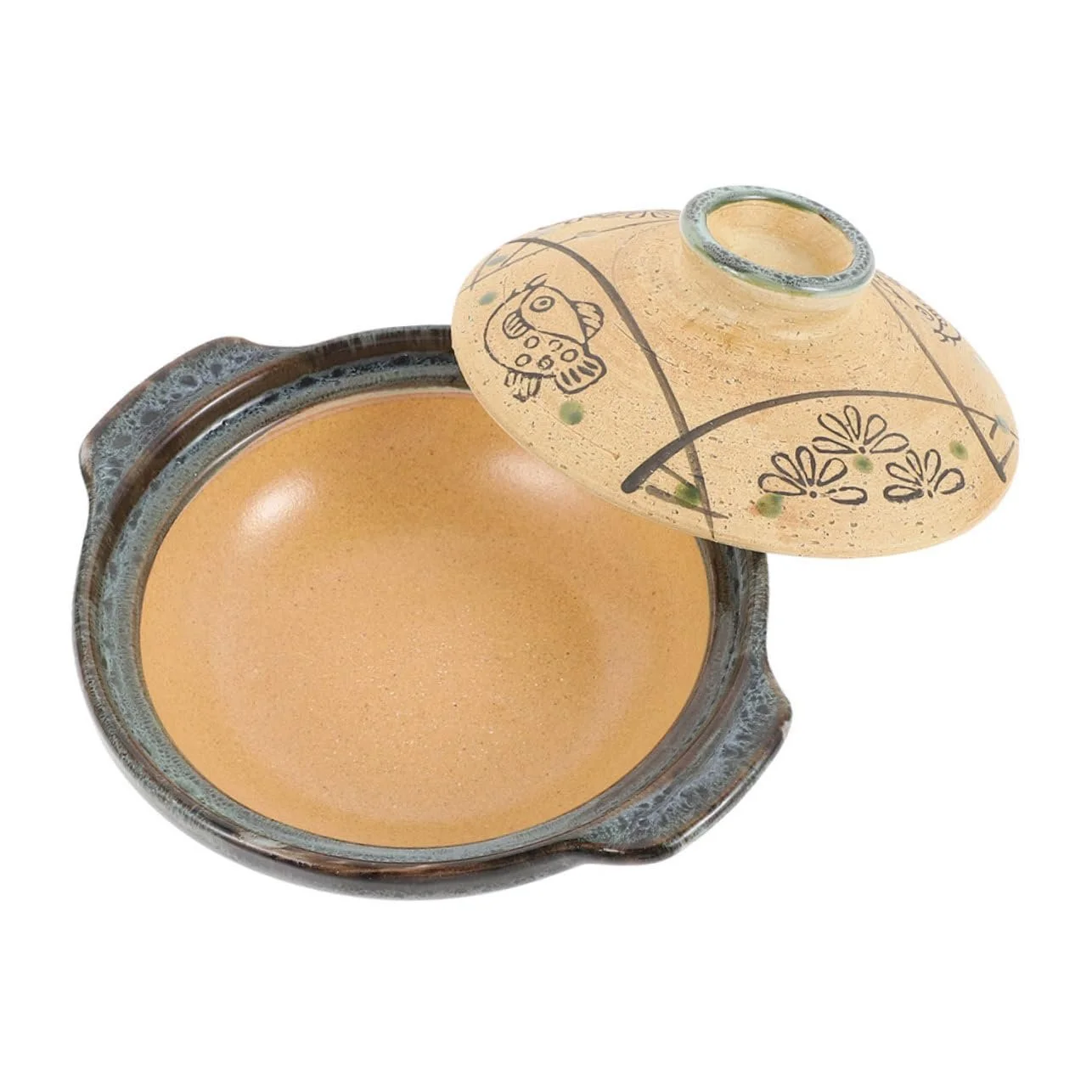 Керамічна каструля Ipetboom Japanese Жаростійка З плоскою основою, фото №1