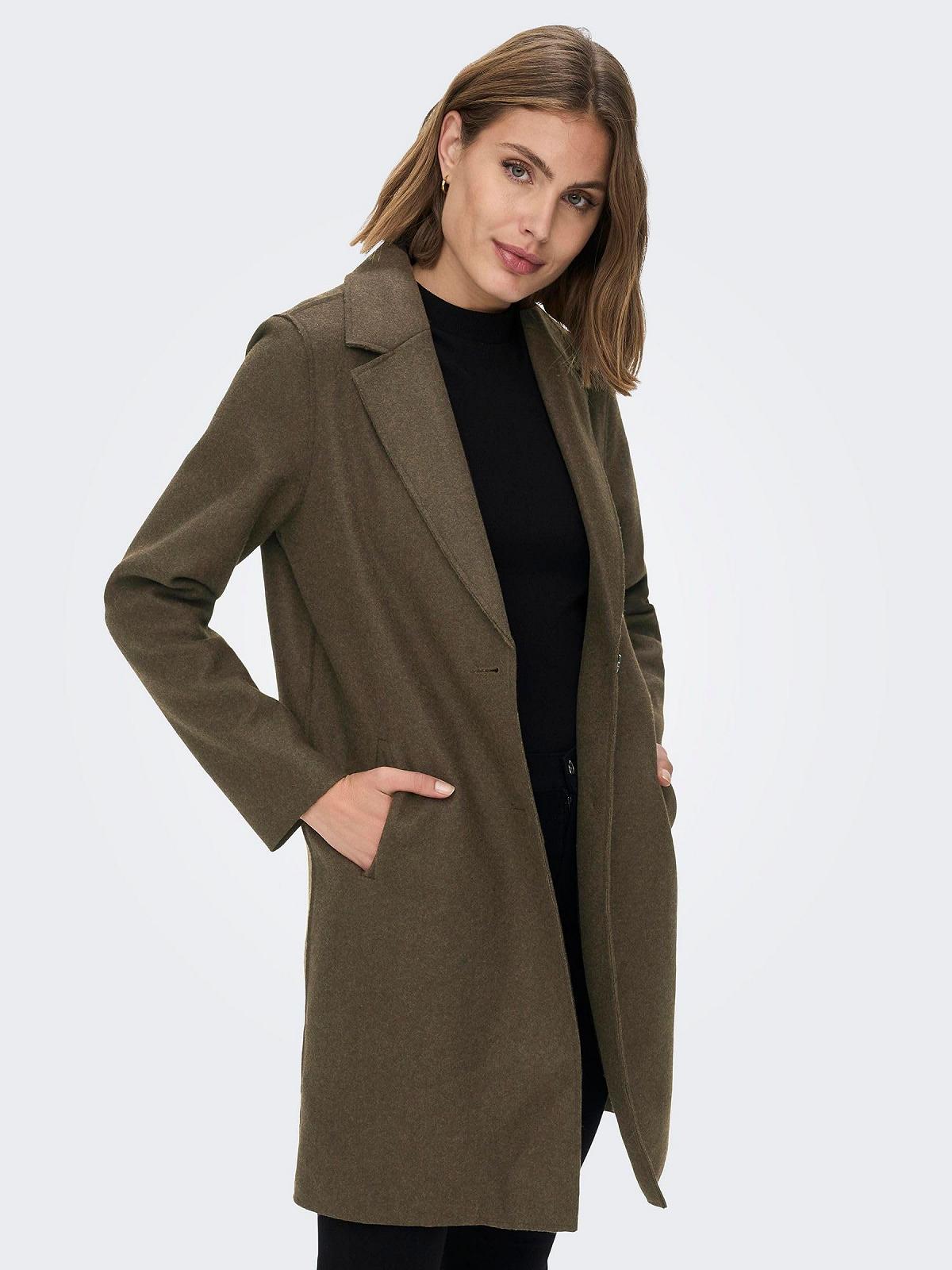 Пальто ONLY Жіноче Onlcarrie Bonded Coat OTW Noos, фото №8