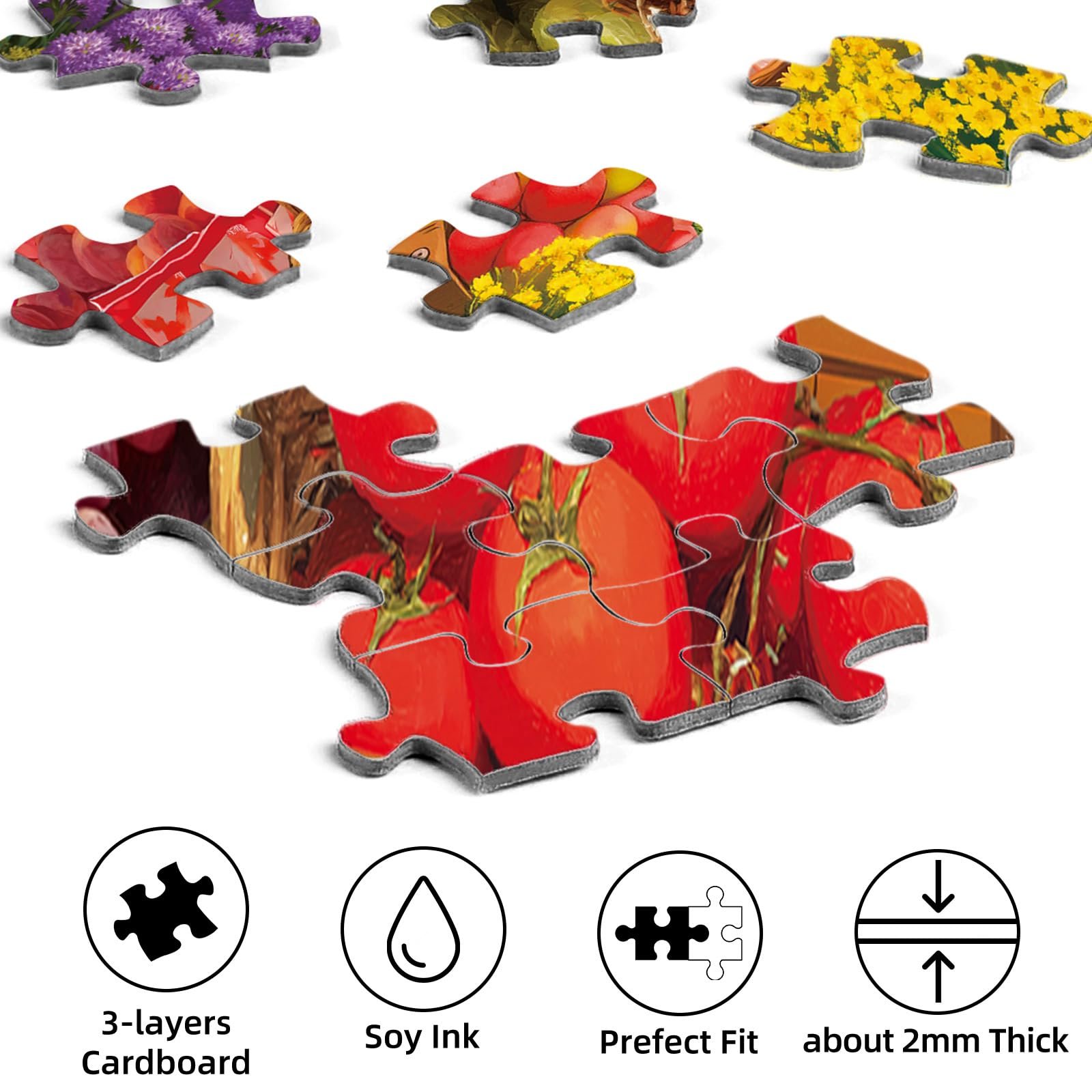 Пазл Sutinban Farmers Market 1000 деталей 70 x 50 см, фото №5 Пазл Sutinban Farmers Market 1000 деталей 70 x 50 см, фото №5