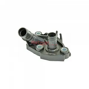 Фланець охолоджувальної рідини METZGER 4010136 для NISSAN RENAULT DACIA - Фото 1