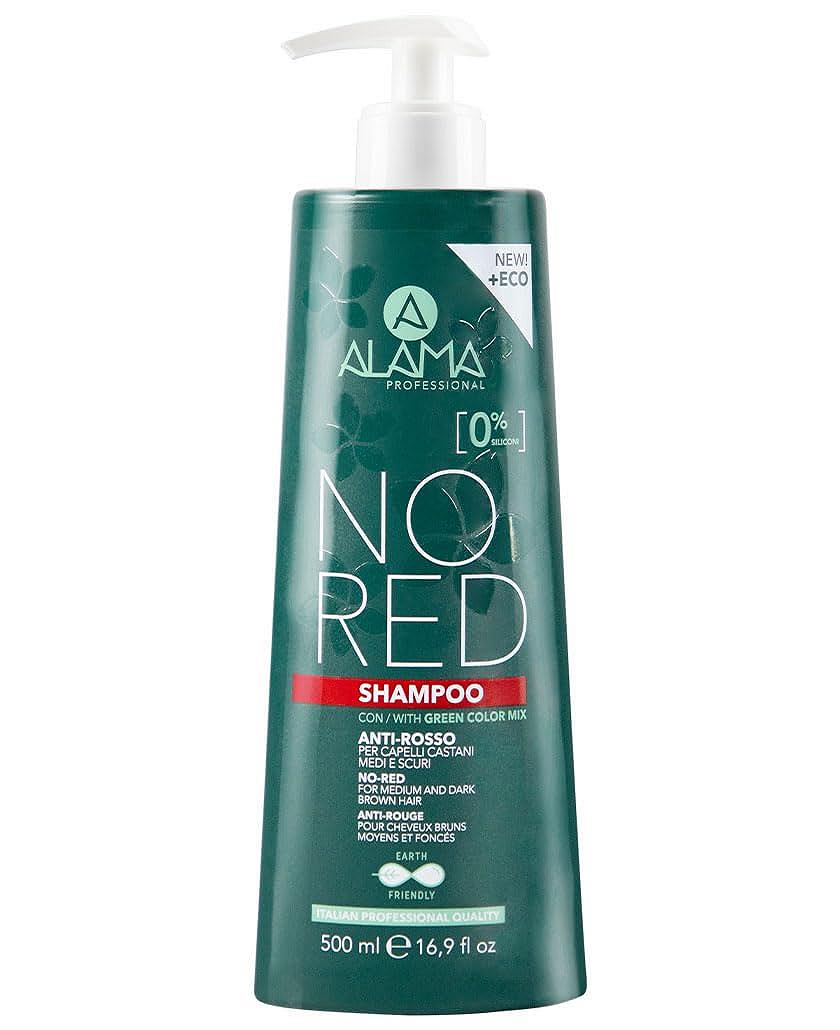 Шампунь Alama No Red для средних и тёмных коричневых волос окрашенных и натуральных, фото №1