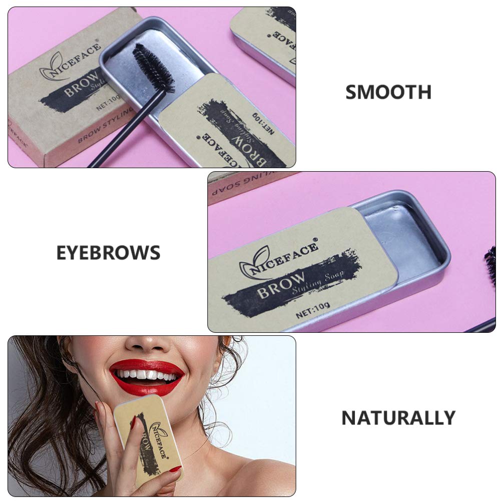 Набор Beaupretty 3D Brow Styling Soap 3 Шт Водостойкий, фото №6