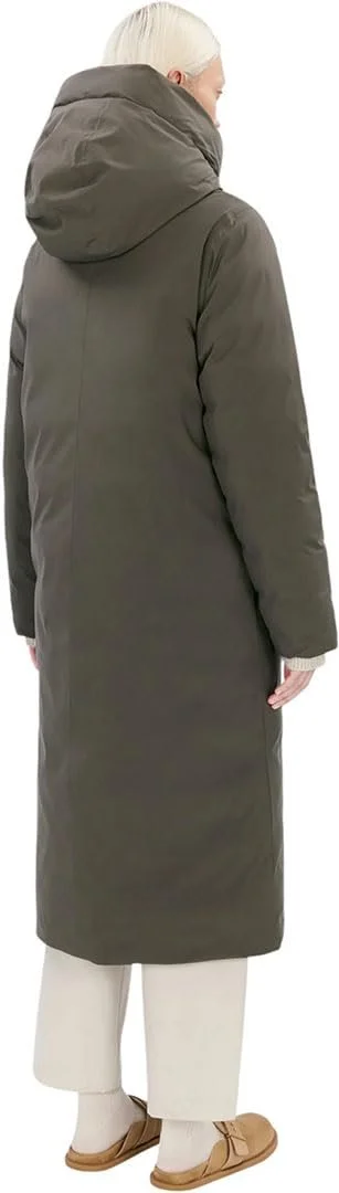 Пальто ELVINE ASHA 2025 Оливковий Сутінок, фото №4 Пальто ELVINE ASHA 2025 Оливковий Сутінок, фото №4