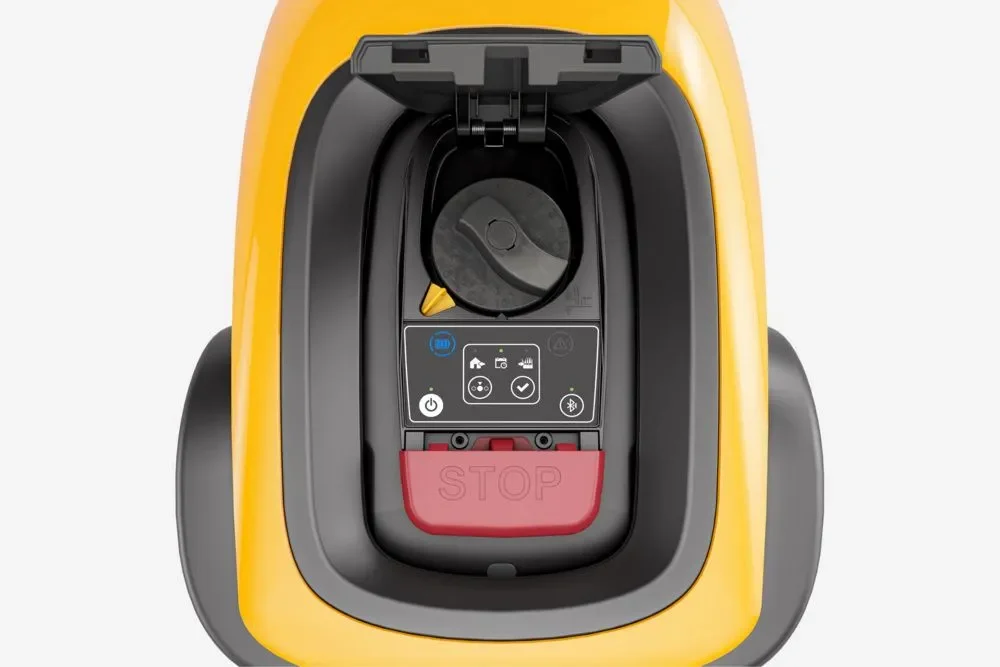 Газонокосилка-робот Stiga G 600 / Аккумуляторная / 90 мин работы / Bluetooth / до 600 м² / 18 см ширина кошения / Серо-Желтый, фото №4 Газонокосилка-робот Stiga G 600 / Аккумуляторная / 90 мин работы / Bluetooth / до 600 м² / 18 см ширина кошения / Серо-Желтый, фото №4