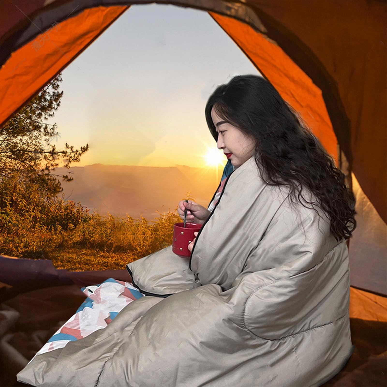 Спальный мешок Portable Summer Foldable 313 цветной, фото №4