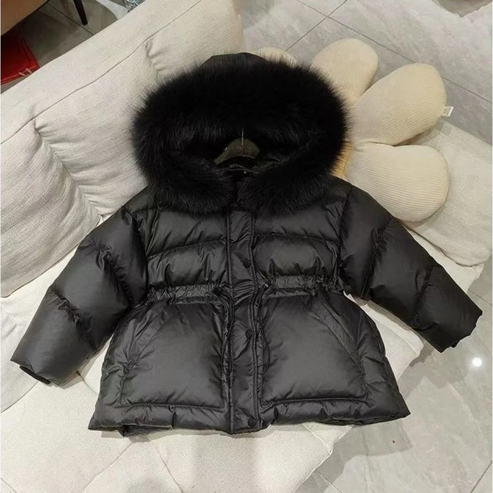 Куртка подовжена для дівчинки від 100 до 160 см на холодну осінь та єврозиму!, фото №1