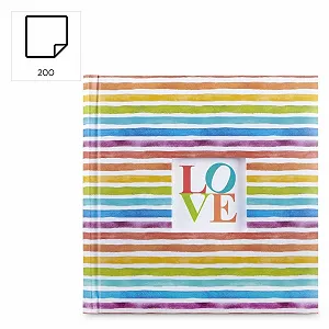 Фотоальбом Hama Вставной альбом на 200 фотографий 10 x 15 Разноцветный synthetic.ua - Фото 1