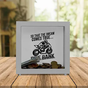 Скарбничка-рамка Bike Bank Motorcycle дерево synthetic.ua - Фото 1