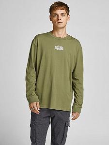 Футболка Jack&Jones RELAXED Martini Olive Зеленый M - Фото 1