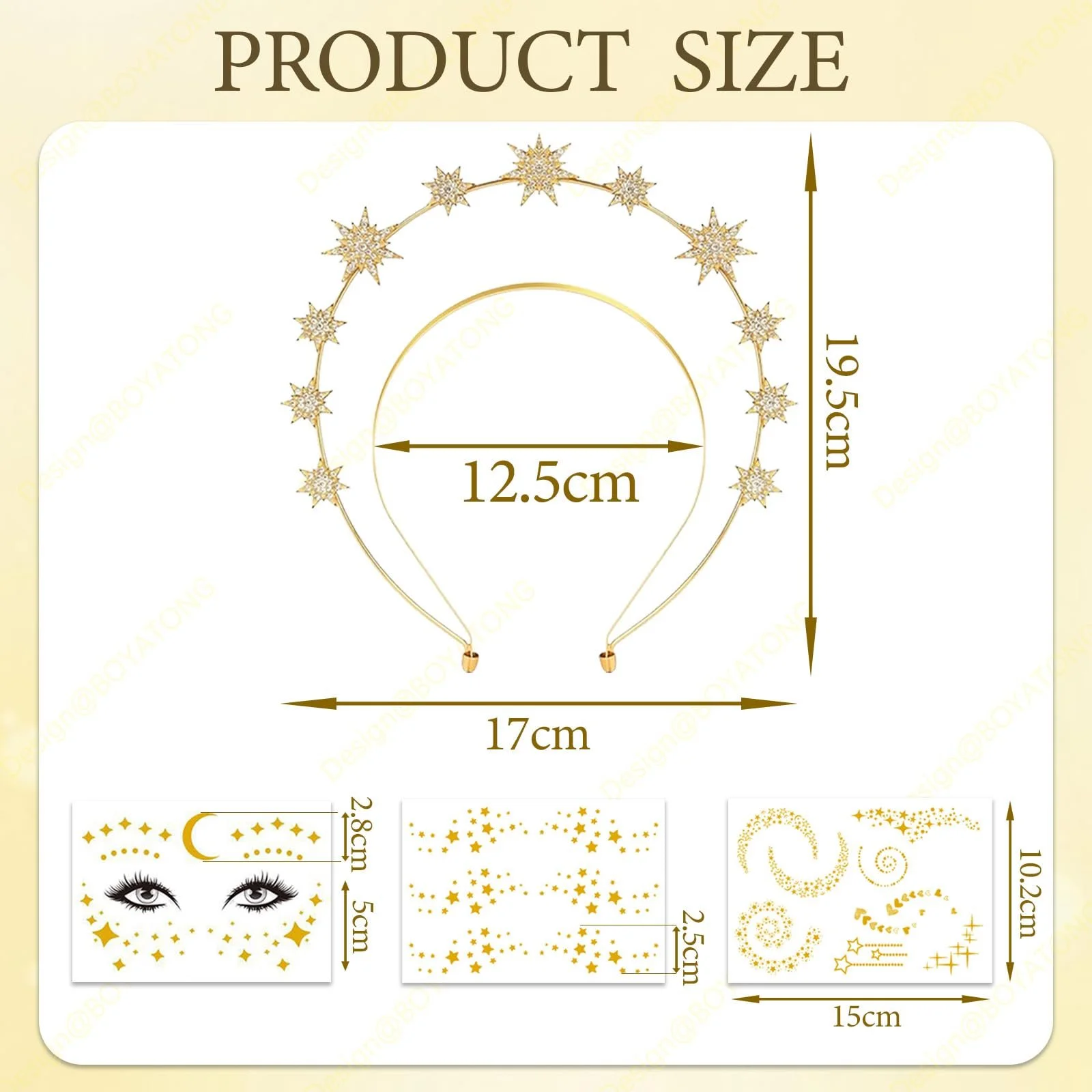 Обруч Зірка Двошаровий, фото №2