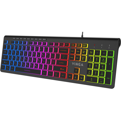 Клавиатура Vinga KB-460 Black, фото №3