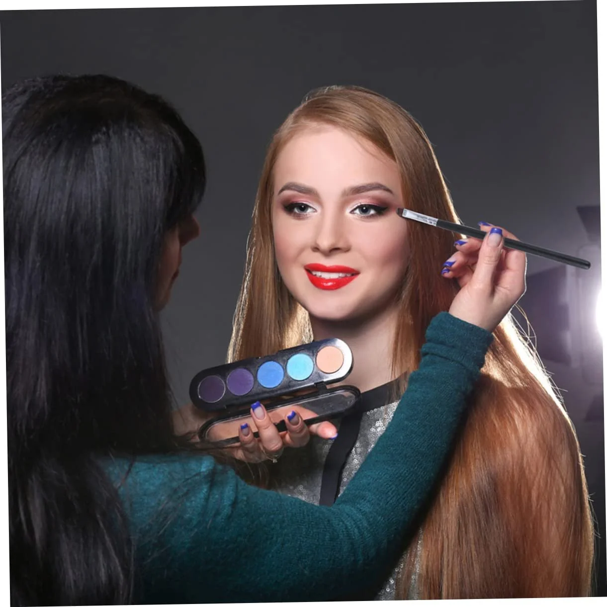 Набор кистей для бровей, деревянный, фото №3