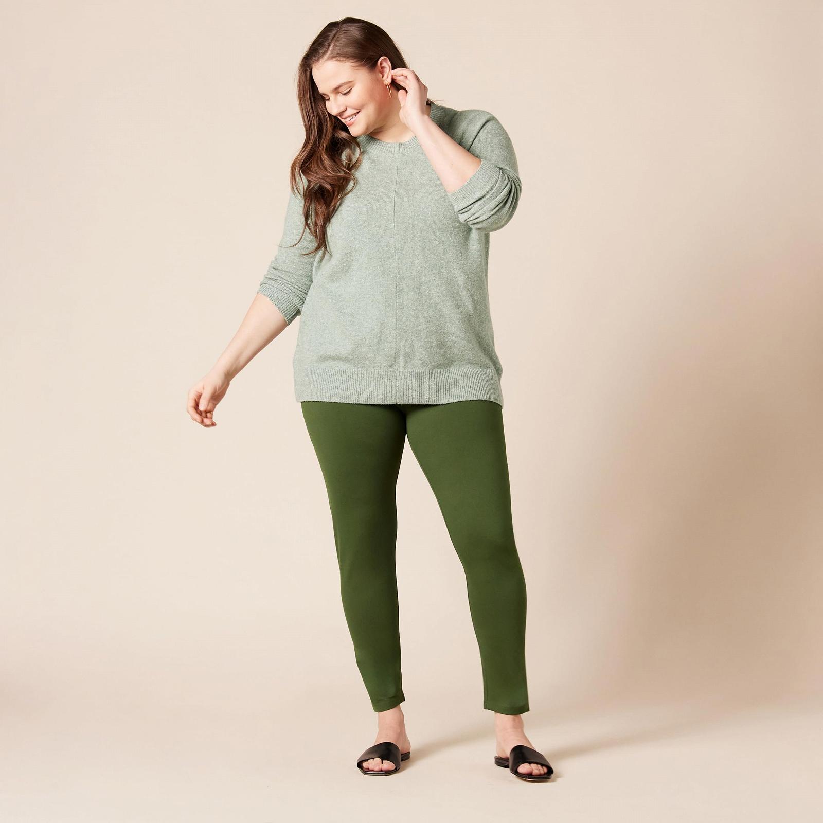 Леггинсы Amazon Essentials Ponte Plus Size, фото №7