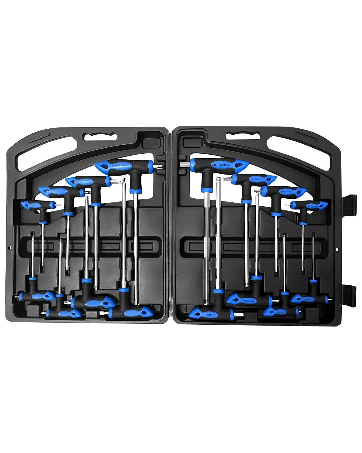 Набір викруток Rhinos 16 одиниць Hex Torx, фото №1