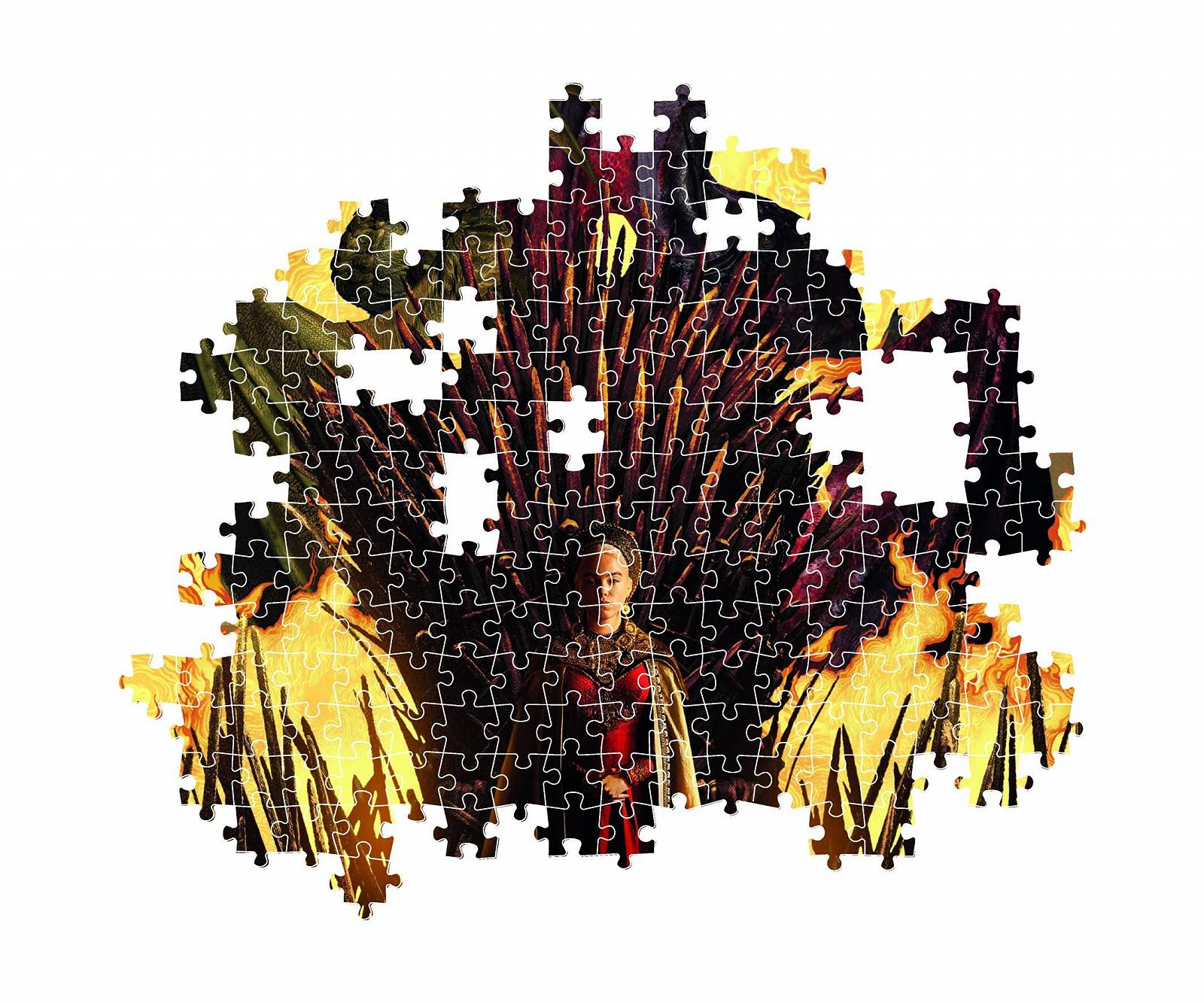 Пазлы Clementoni Game of Thrones House of the Dragon 39904 1000 элементов 70 x 50 см, фото №2