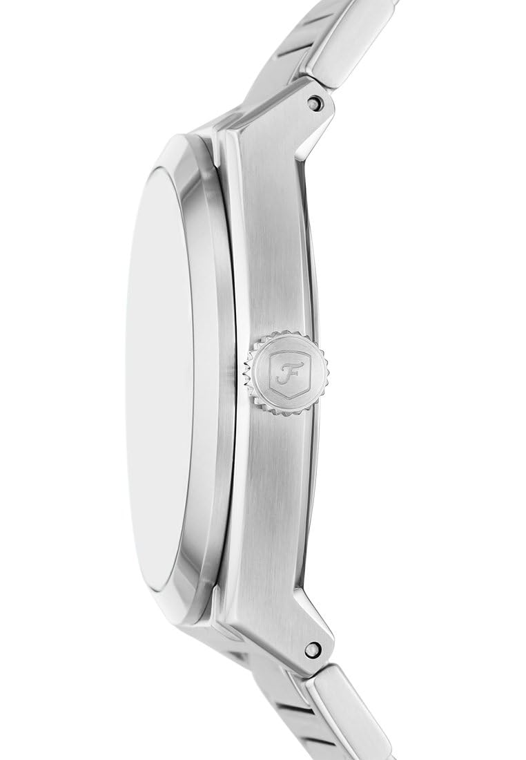 Мужские часы Fossil Everett, кварцевый механизм с тремя стрелками и датой, с браслетом из нержавеющей стали или кожаным ремешком, фото №2 Мужские часы Fossil Everett, кварцевый механизм с тремя стрелками и датой, с браслетом из нержавеющей стали или кожаным ремешком, фото №2