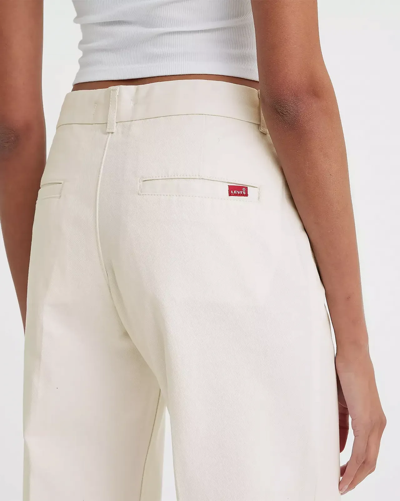 Женские брюки Levis - Baggy Trouser Vaporous Gray Twill - 25, фото №4
