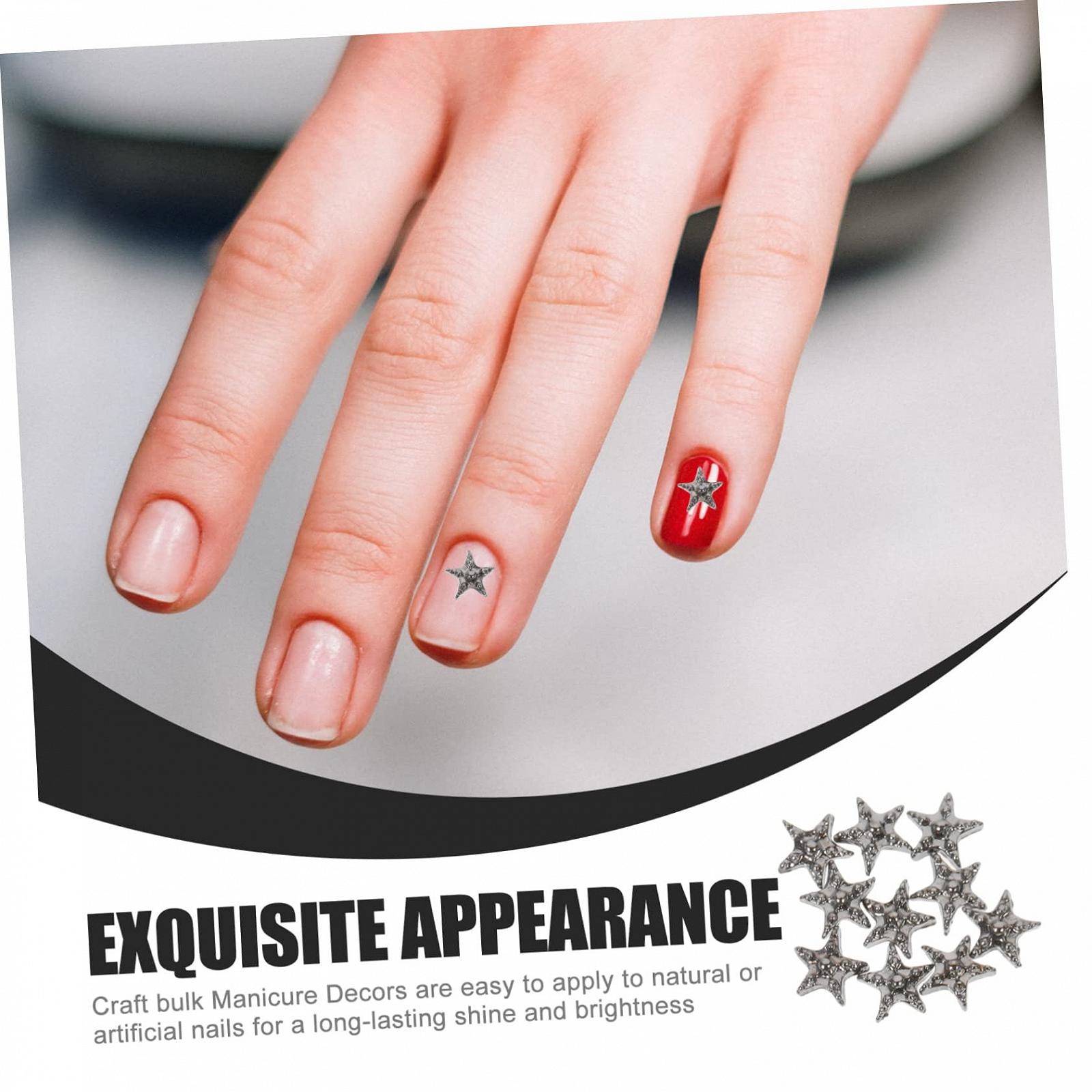 Аксессуары для ногтей (30 шт. в упаковке) DIY украшения для ногтей в стиле панк, фото №6