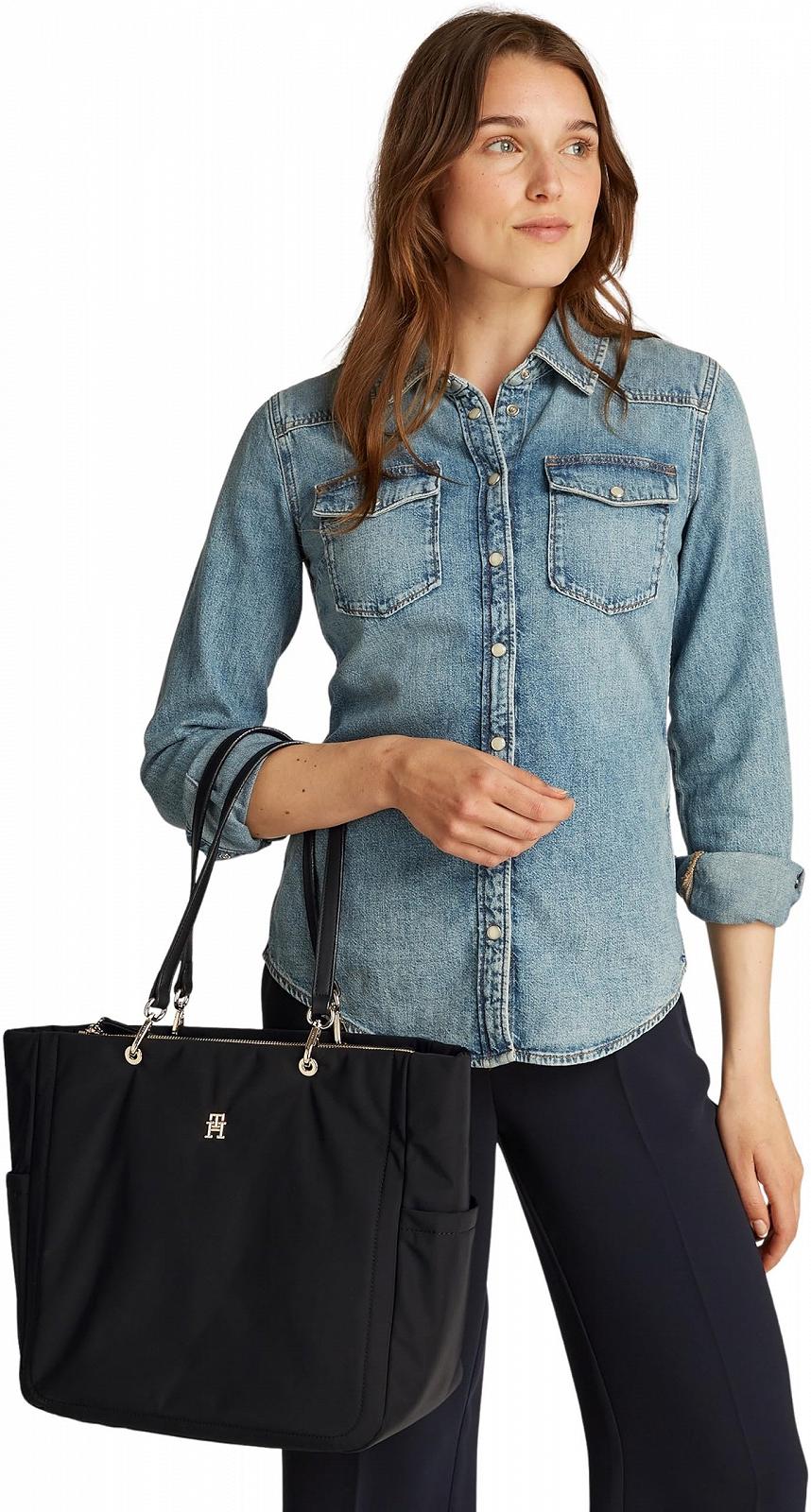 Сумка Tommy Hilfiger Th Spring Tote Aw0aw16902, фото №5