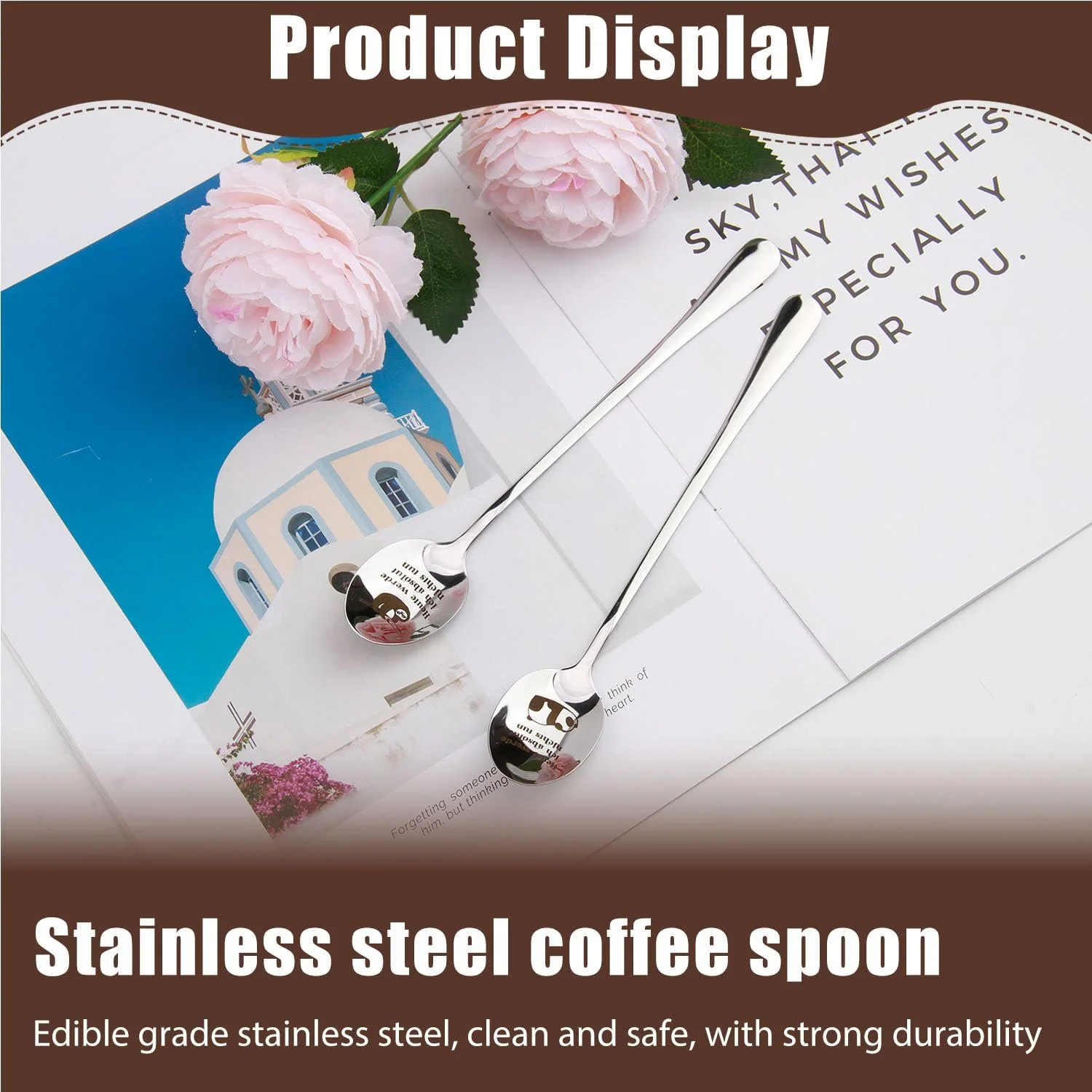 Ложка кавова з гравіюванням "Heute werde ich absolut nichts tun" Нержавіюча сталь, фото №6 Ложка кавова з гравіюванням "Heute werde ich absolut nichts tun" Нержавіюча сталь, фото №6