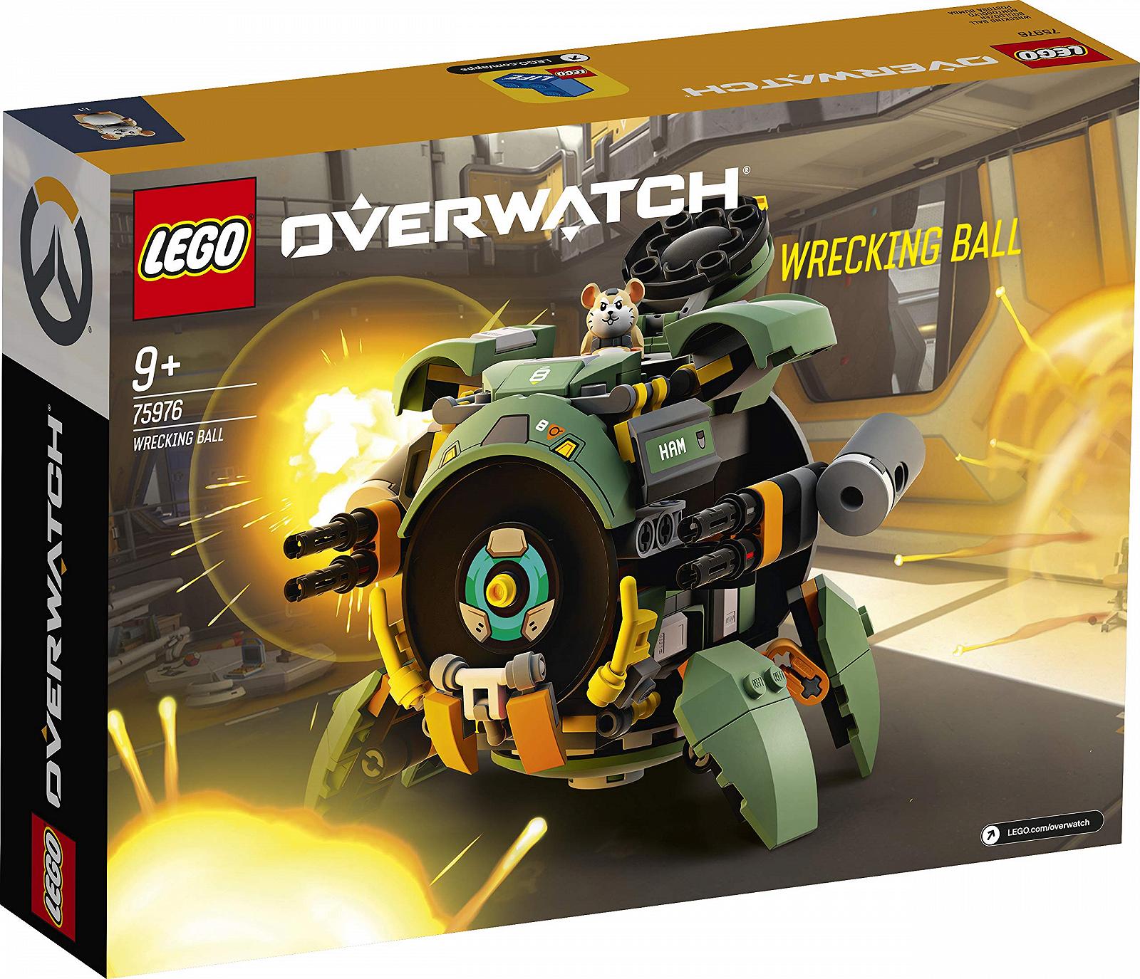 Конструктор Lego 75976 Wrecking Ball Overwatch для хлопчиків та дівчаток від 9 років, багатоколірний, фото №5