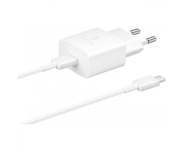 Зарядний пристрій Samsung 15W Power Adapter Type-C White (EP-T1510XW), фото №6 Зарядний пристрій Samsung 15W Power Adapter Type-C White (EP-T1510XW), фото №6