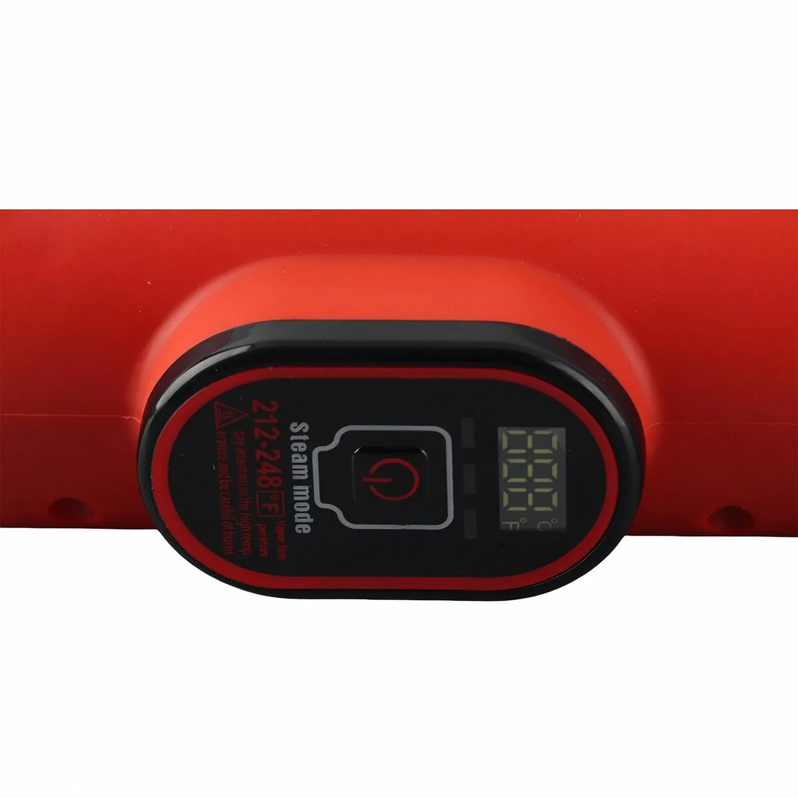 Пароочисник ручний 1200 Вт цифровий дисплей Червоний 220 В EU Plug, фото №7 Пароочисник ручний 1200 Вт цифровий дисплей Червоний 220 В EU Plug, фото №7