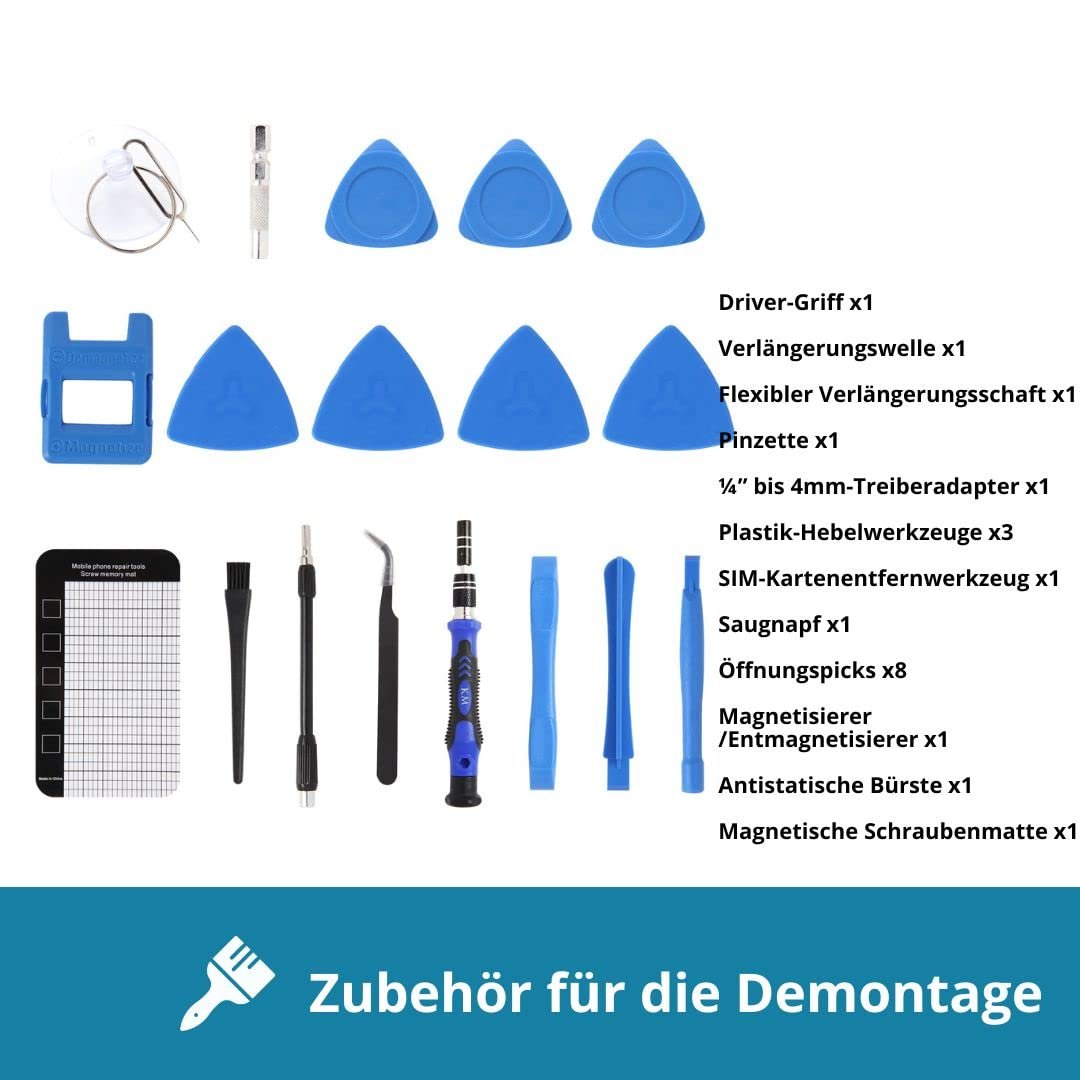Набор Kooling Monster KOMBO-01 117 в 1 прецизионных отверток, профессиональный магнитный ремонтный набор с ковриком для винтов и антистатической щеткой для электроники, фото №5 Набор Kooling Monster KOMBO-01 117 в 1 прецизионных отверток, профессиональный магнитный ремонтный набор с ковриком для винтов и антистатической щеткой для электроники, фото №5