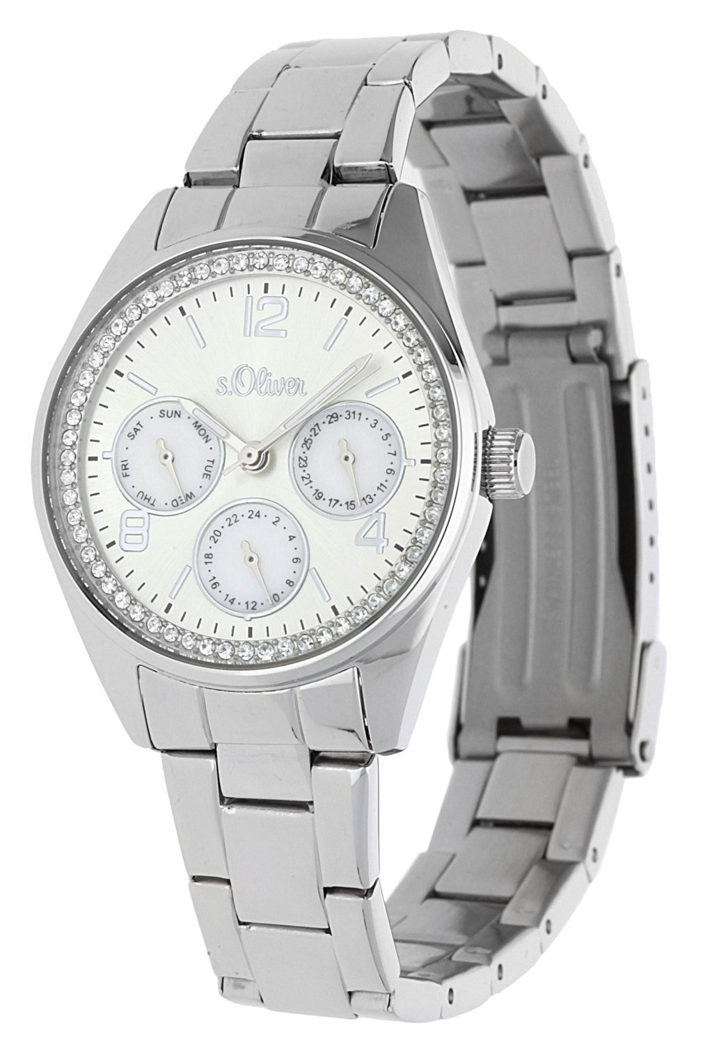 Часы s.Oliver Женские Аналоговые Кварцевые SO-3063-MM Нержавеющая сталь, фото №1 Часы s.Oliver Женские Аналоговые Кварцевые SO-3063-MM Нержавеющая сталь, фото №1