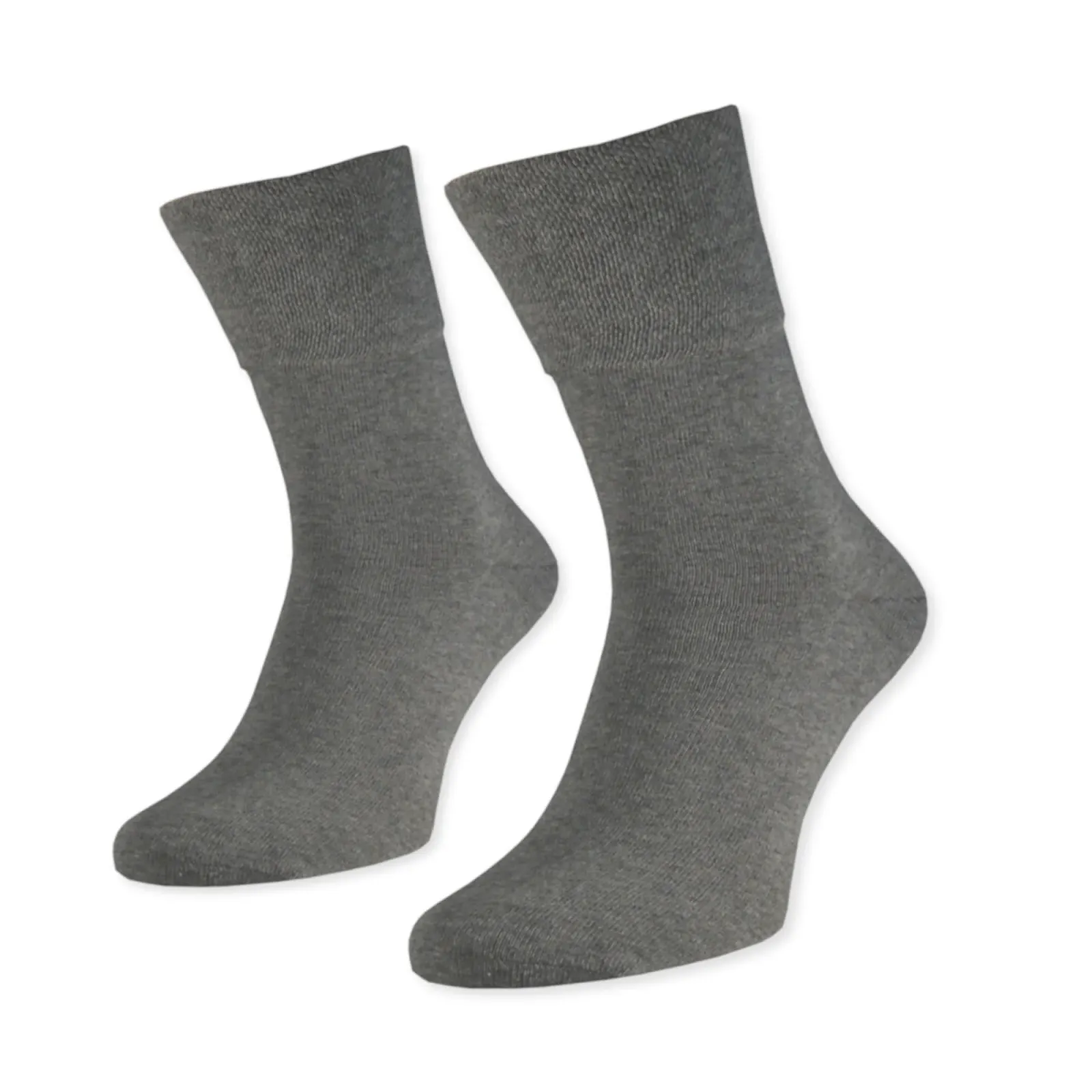 Диабетические носки 39-42 без резинки и шва - 6 пар премиальных хлопковых носков для здоровья мужчин/женщин с мягкой комфортной резинкой, фото №1