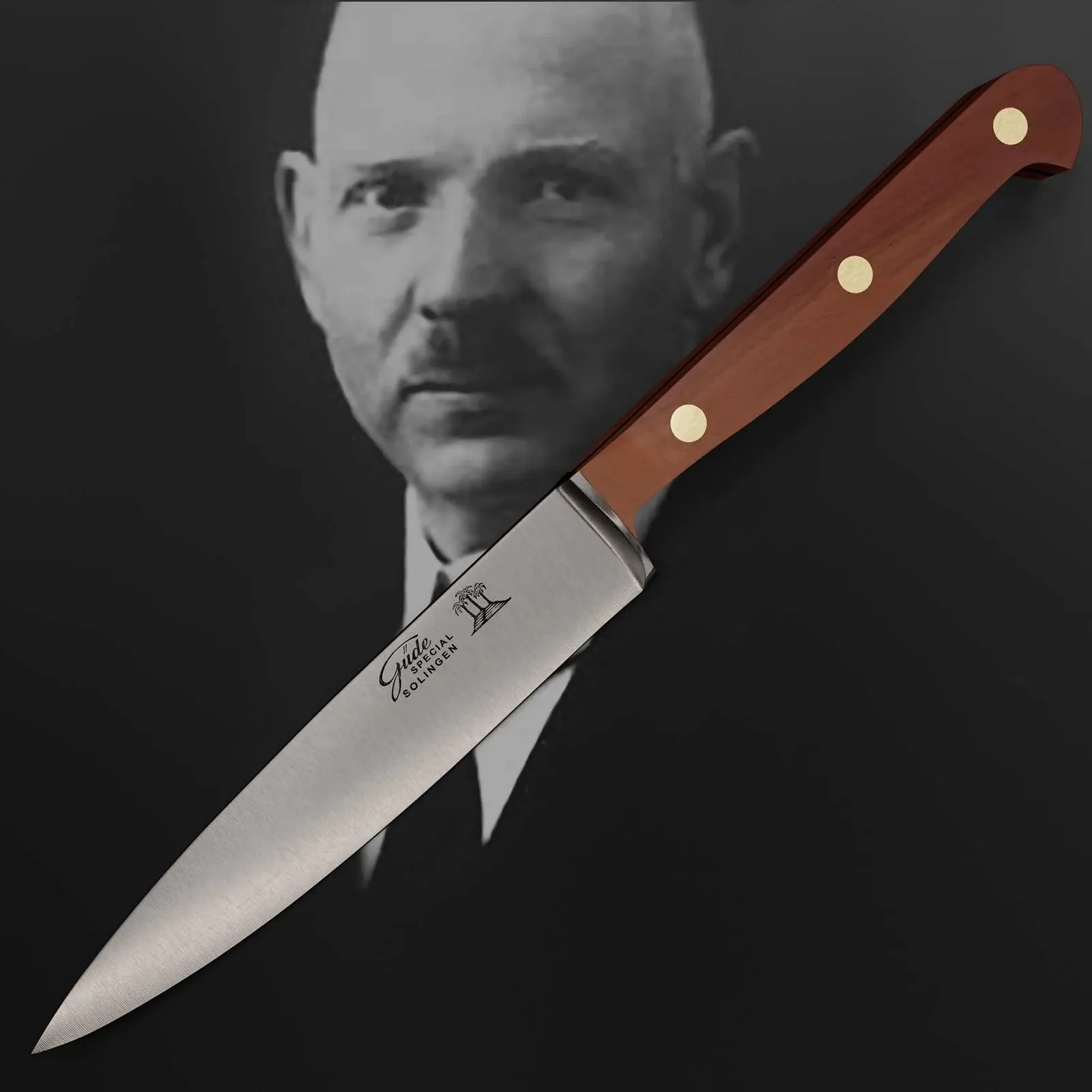 Ніж кухонний Güde Karl Güde 13 см, фото №5 Ніж кухонний Güde Karl Güde 13 см, фото №5