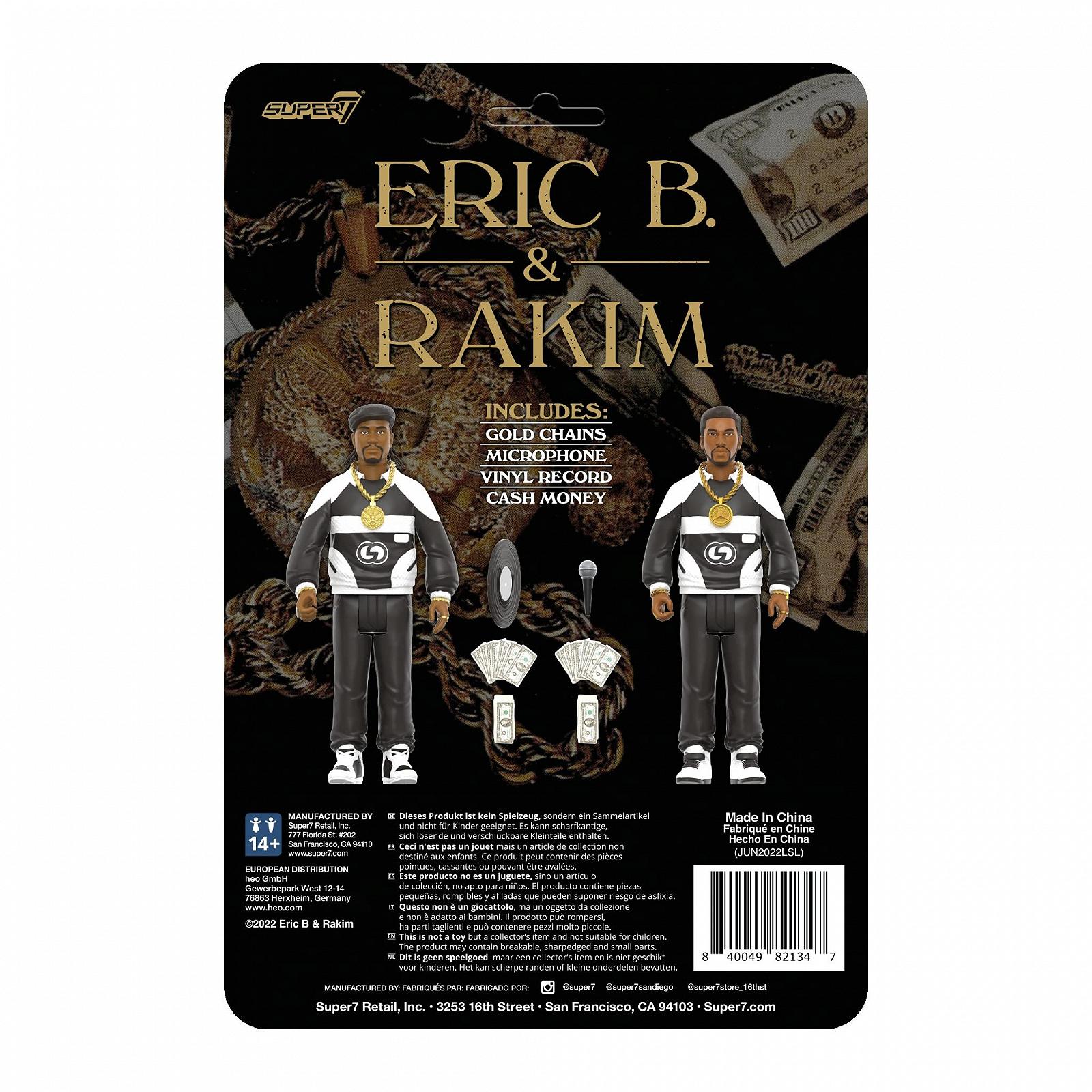 Фігурка Super7 Eric B. & Rakim Paid in Full, набір з 2 шт., 3,75 дюйма, фото №4