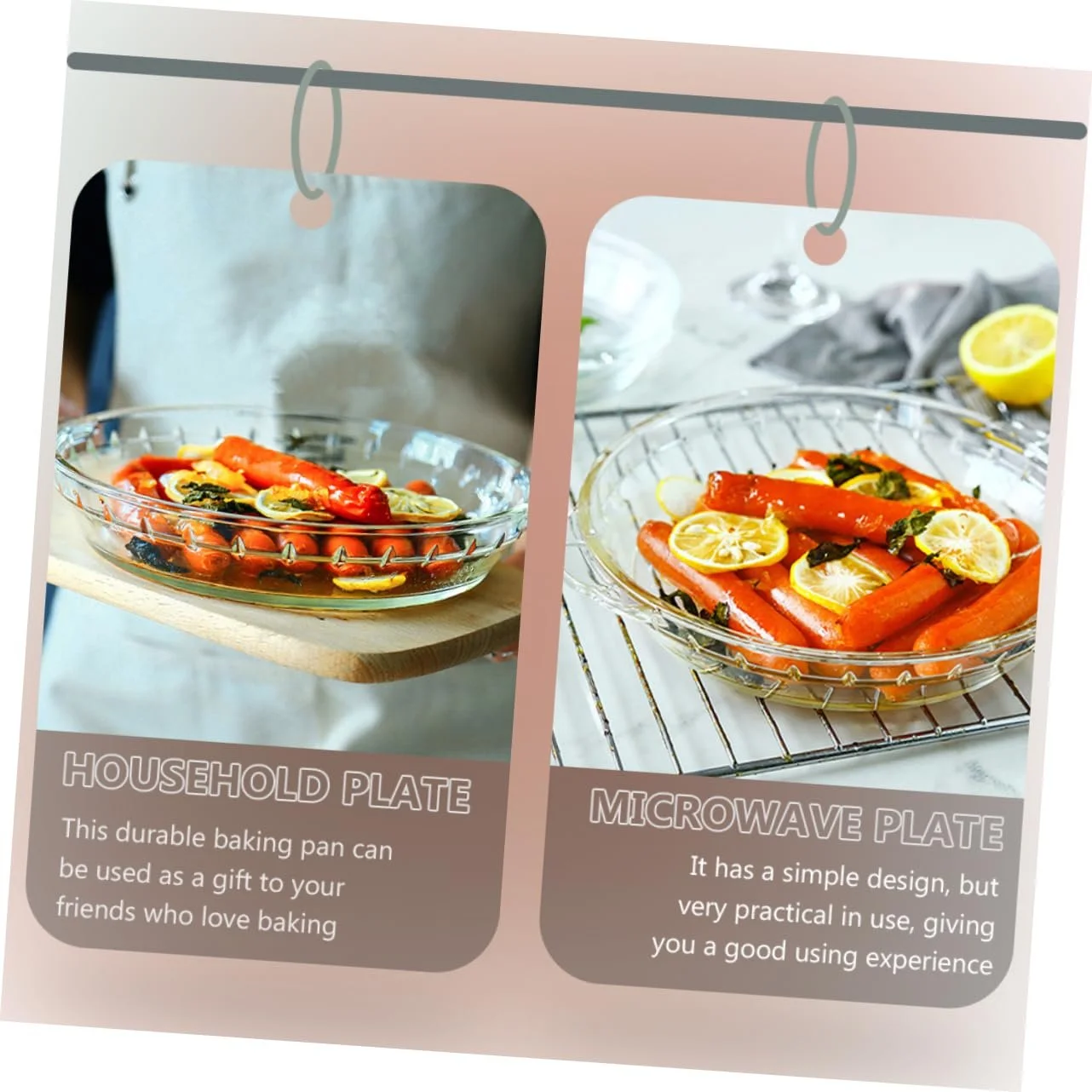 Форма для запікання VALICLUD скляна термостійка, фото №7