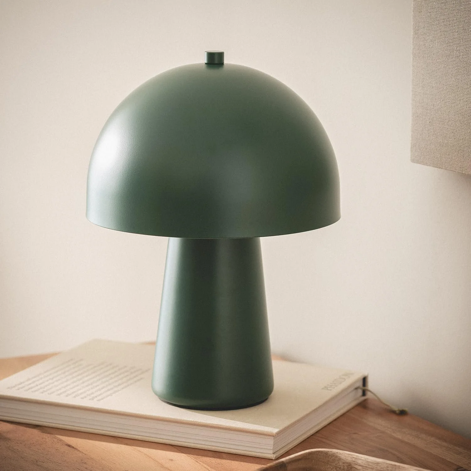 Настільна лампа LEDKIA LIGHTING Quinga металева зелена E27 290 мм, фото №7