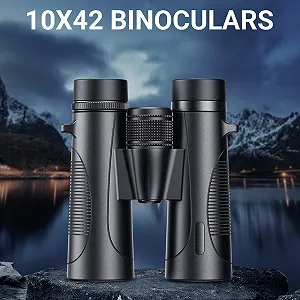 Бінокль 10x42 Високопотужний Водонепроникний HD synthetic.ua - Фото 1