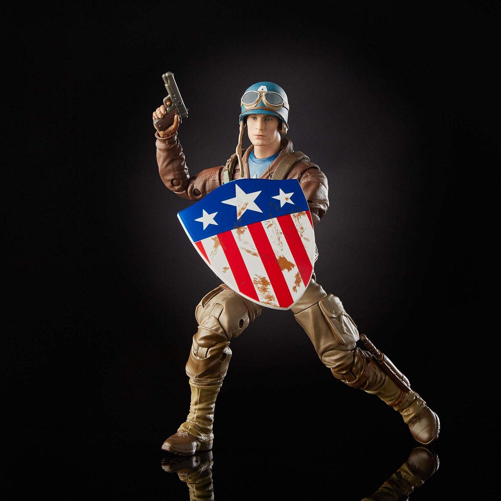 Фигурка, Marvel Legends Series, Капитан Америка: Первый мститель, 15 см, по мотивам фильма "Капитан Америка" и Пегги Картер, коллекционная, в упаковке 2 шт., фото №3