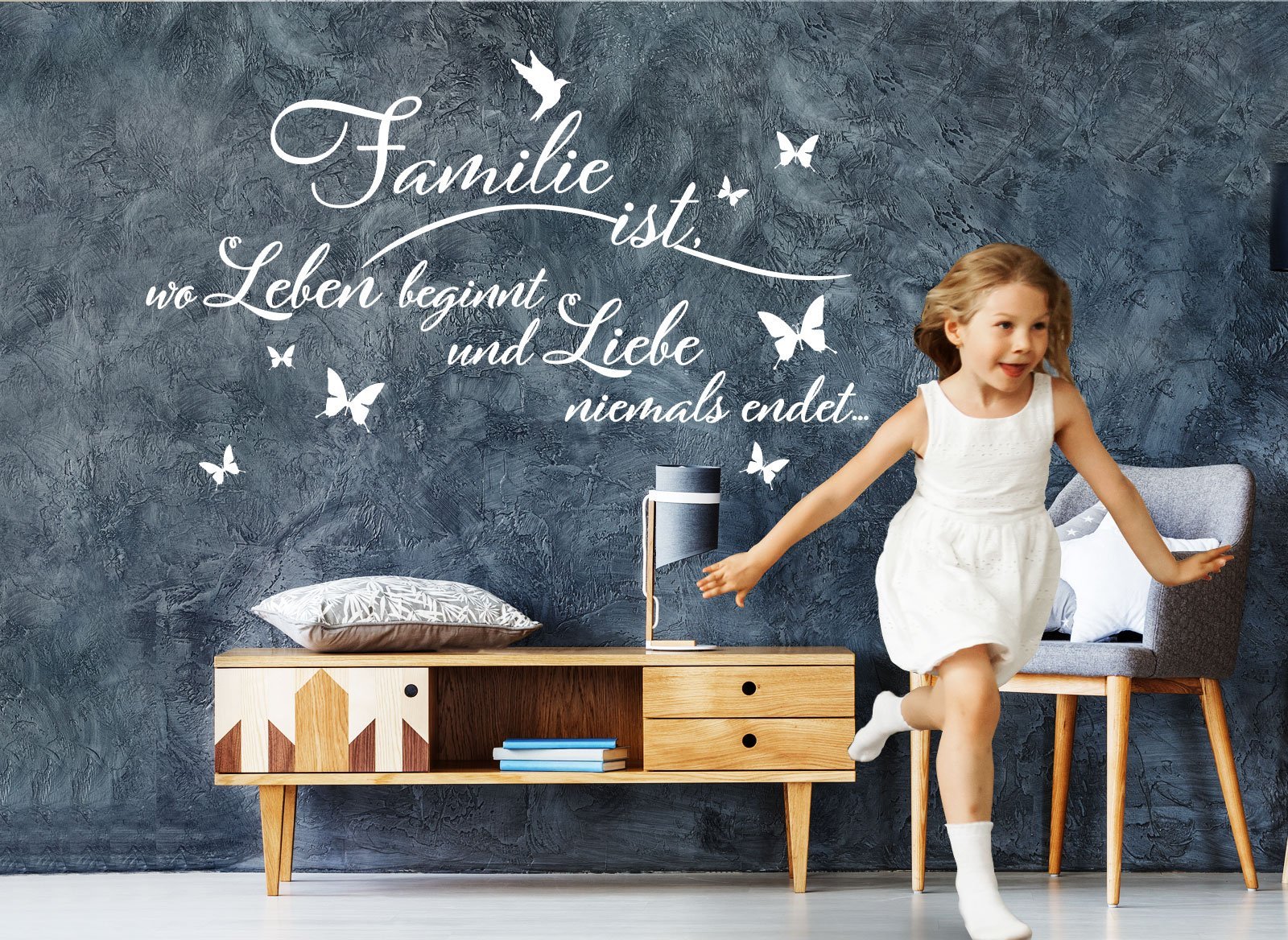 Наклейка для стін Grandora W5438 Family is II для вітальні та кухні, фото №3