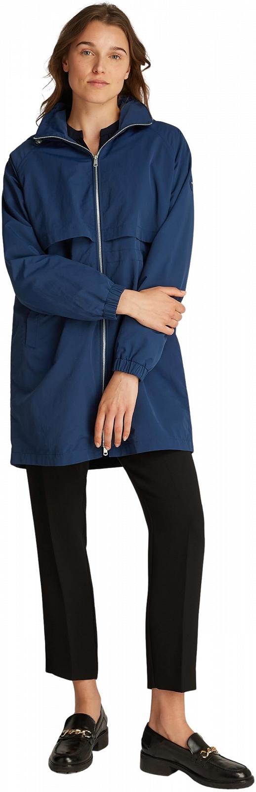 Жіноча куртка-вітрівка Tommy Hilfiger Nylon Waisted Long, фото №4