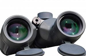 Бинокль Compass 7x50 Водонепроницаемый Азотонаполненный Нескользящий Дизайн synthetic.ua - Фото 1