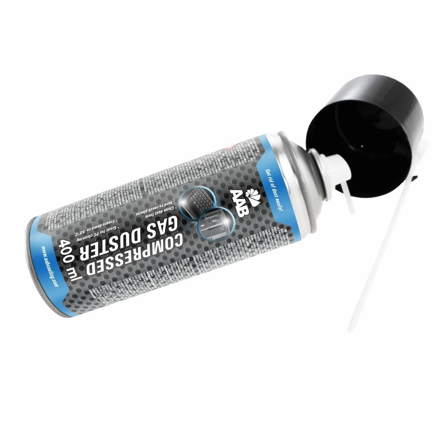 Стиснене повітря AAB K2 400 мл, фото №3 Стиснене повітря AAB K2 400 мл, фото №3