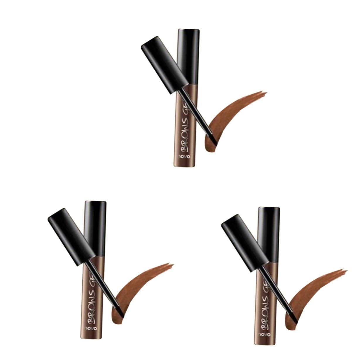 Карандаш для бровей Minkissy 3St Гель для бровей, фото №6