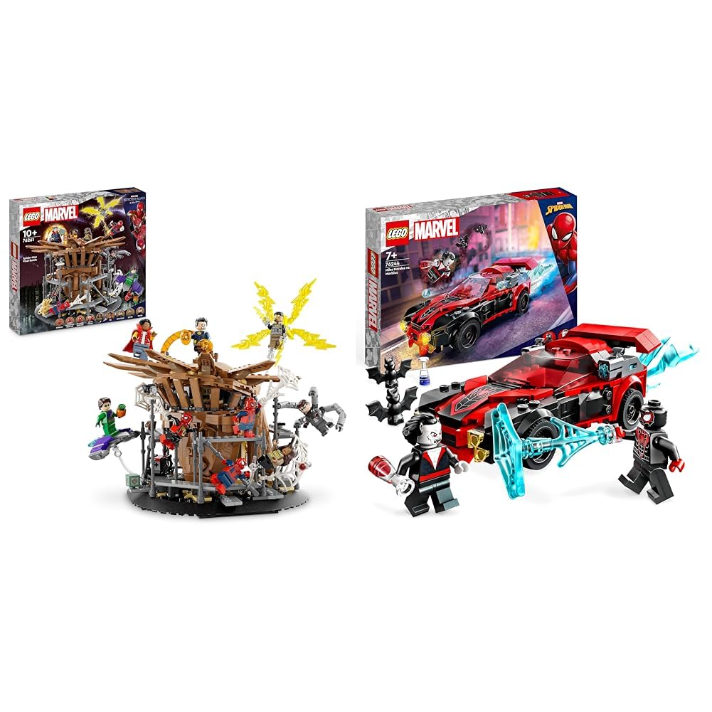 Конструктор LEGO Marvel 76261 Большая битва Человека-Паука & 76244 Майлз Моралес против Морбиуса, фото №1