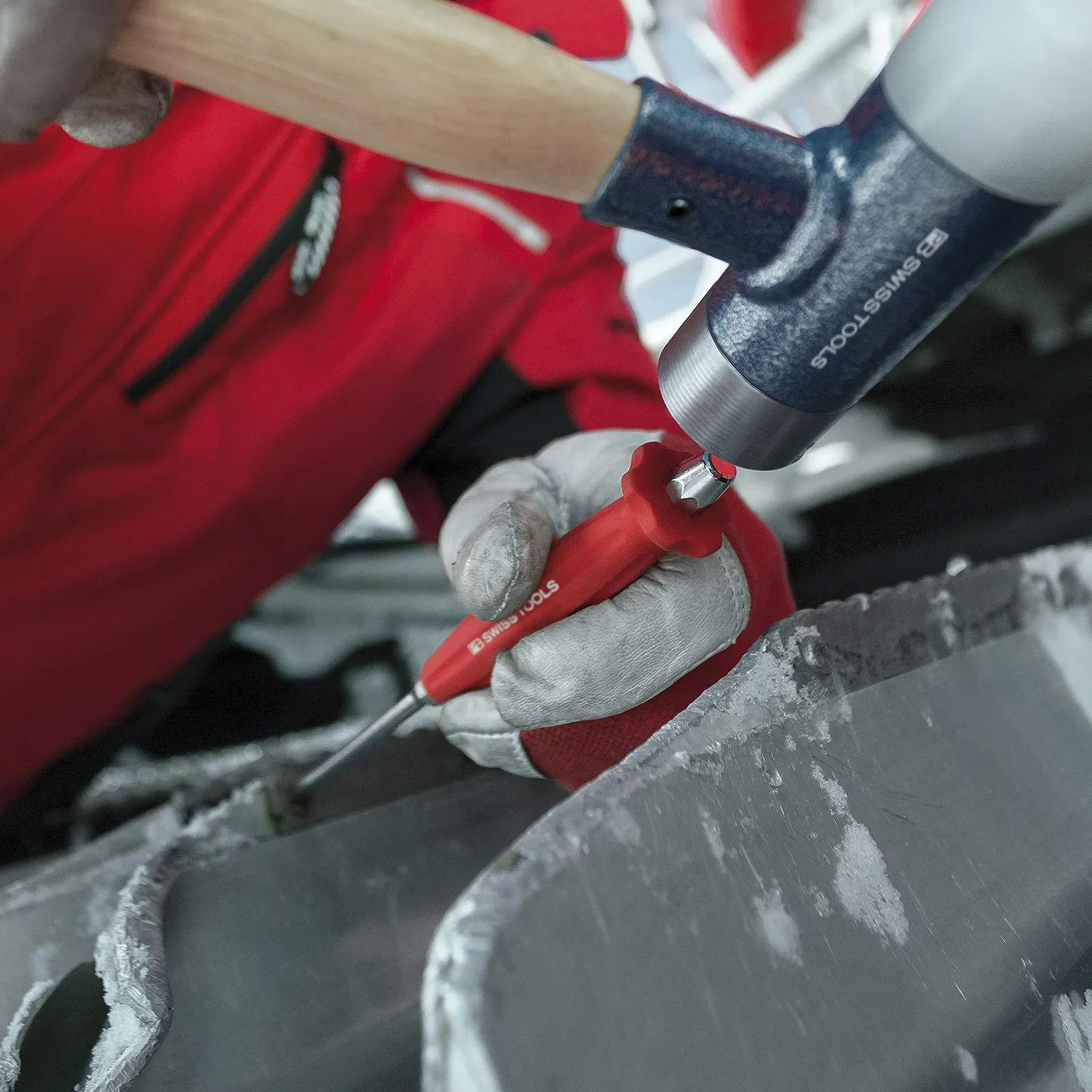 Мягкий молоток PB Swiss Tools 50 мм со стекловолоконной рукояткой, фото №6
