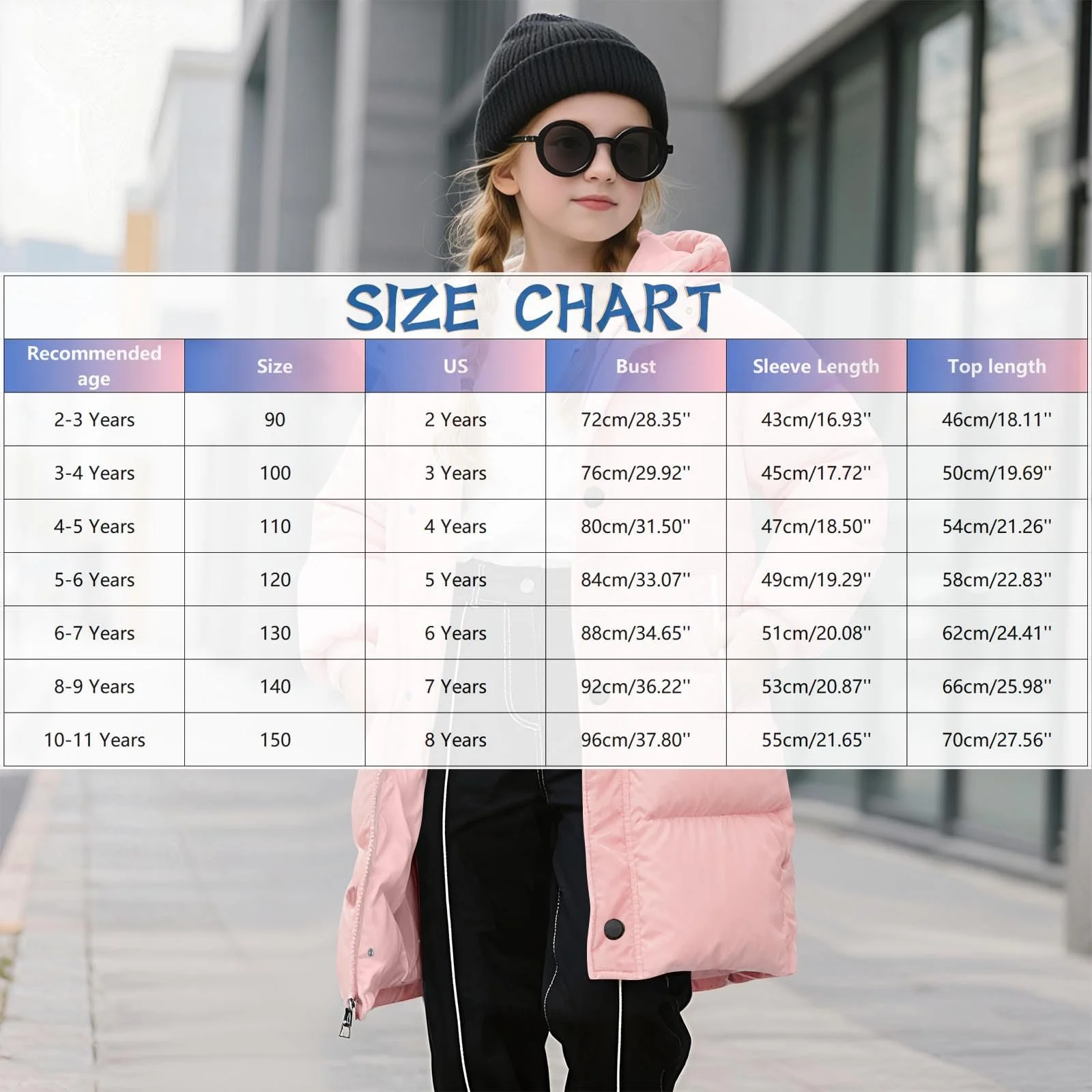 Зимова куртка NZYIHAO для хлопчиків та дівчаток, дитяча куртка з капюшоном, фото №7