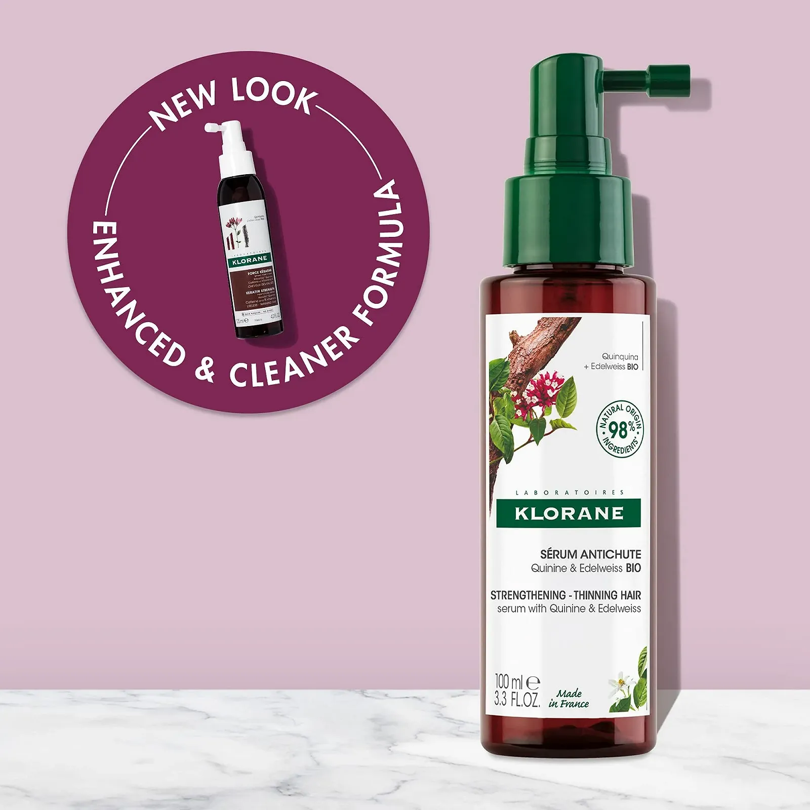 Концентрат Klorane Keratin Strength проти випадіння волосся 125 мл, фото №9